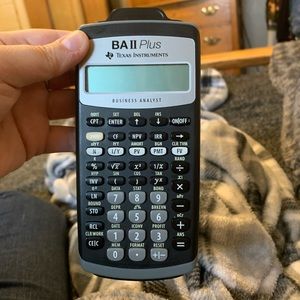 Texas Instruments BA II Plus Calculator